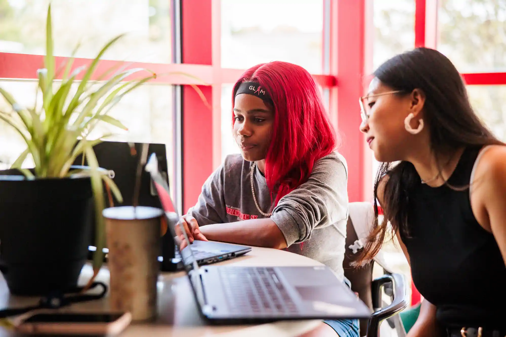 Teens Looking At Laptop 2