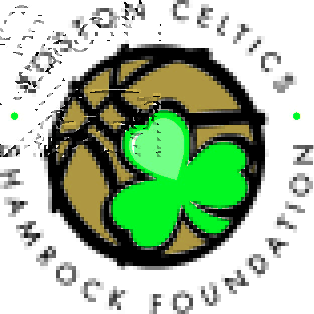 Red and white Boston University logo