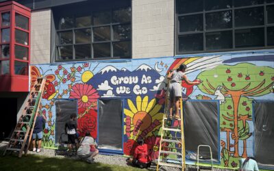 Grow As We Go: New Mural at West End House